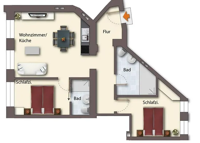 Appartement Myhappyplace In The Middle Of Berlijn