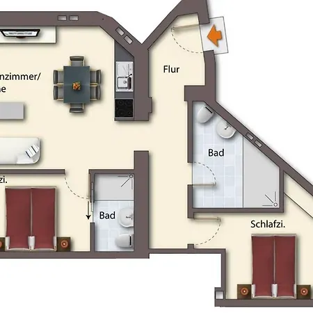 Apartman Myhappyplace In The Middle Of Berlin